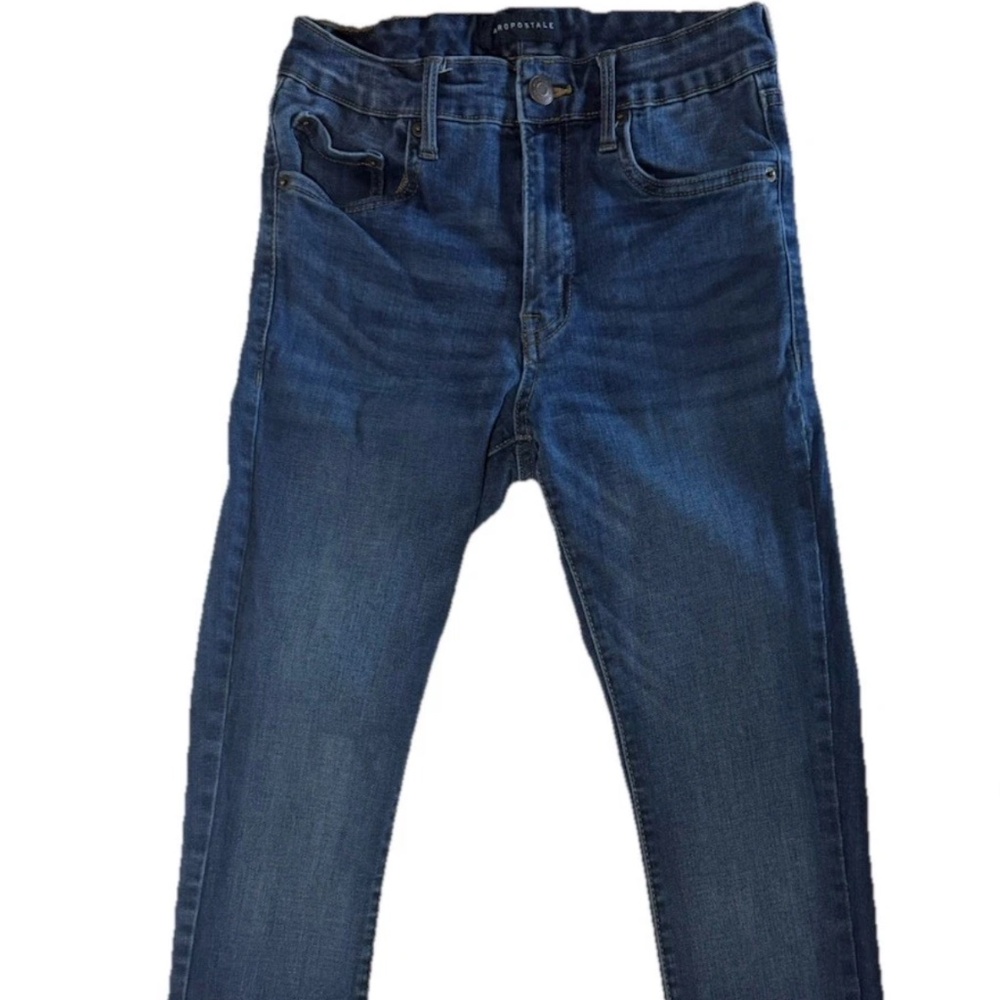 Teens Aeropostale Jeans High Rise Leggings Size 6 Long